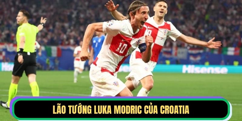 Lão tướng Luka Modric của Croatia